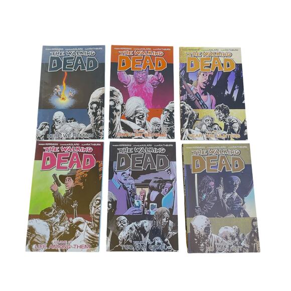 The Walking Dead Vol. 9 - 14 by Richard Kirkman Paperback Graphic Comic books - Picture 1 of 12
